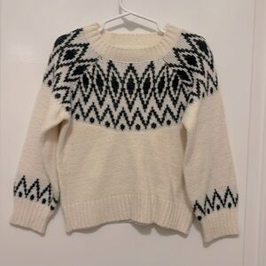 CAT & JACK |Girl’s Toddler Fairisle Sweater - X-Small